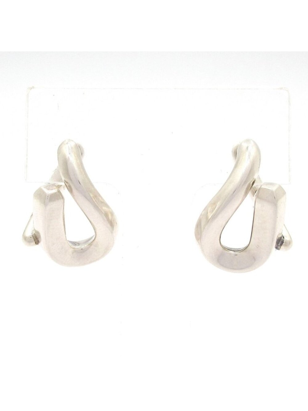 Tiffany & Co Single Earrings Forge Link Silver